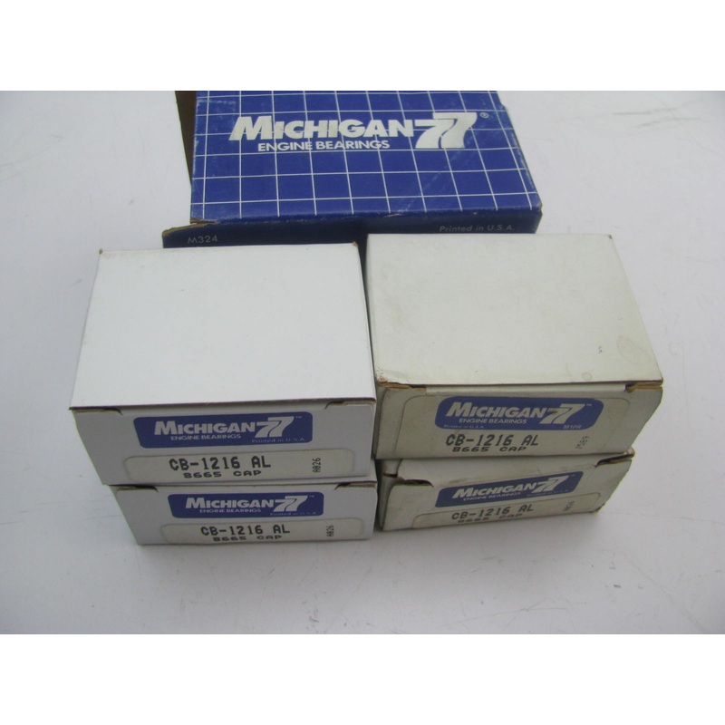 (4) Michigan CB-1216AL Connecting Rod Bearings - STD 1976-87 Chevette 1.4L 1.6L