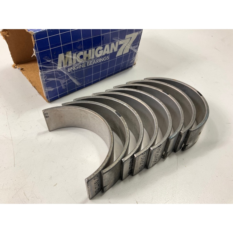 (4) Michigan CB-1327P-10 Connecting Rod Bearings .010'' 1983-95 Ford 6.9L 7.3L V8