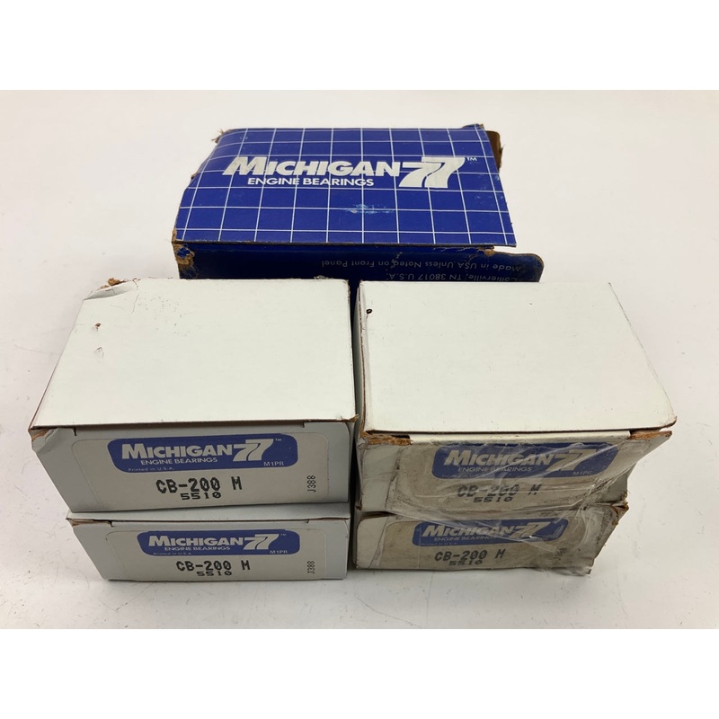 (4) Michigan CB-200M Connecting Rod Bearings STD 1932-1952 Ford Tractor 120