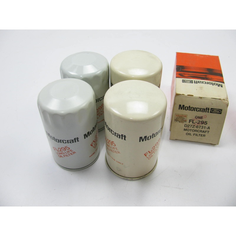 (4) Motorcraft FL-295 Engine Oil Filter
