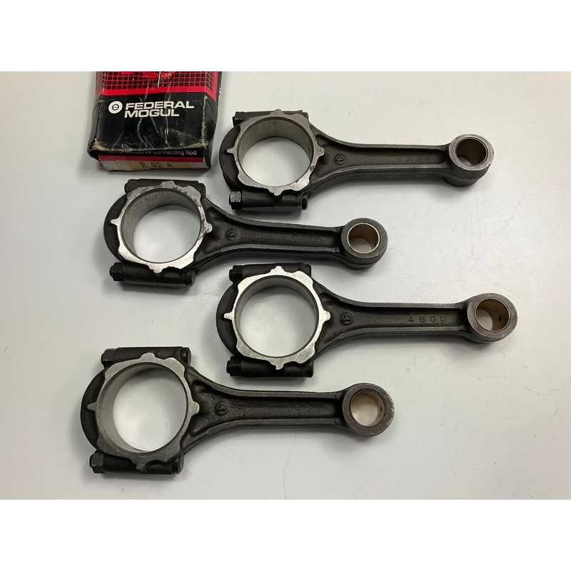 (4) Federal Mogul R18AR Reman Connecting Rod For 1976-1977 GM 1.4L 1976-87 1.6L