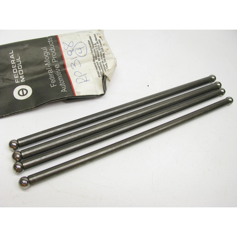 (4) Federal Mogul RP3198 Engine Push Rods For 72-76 Ford 250 302 351 400 429 460