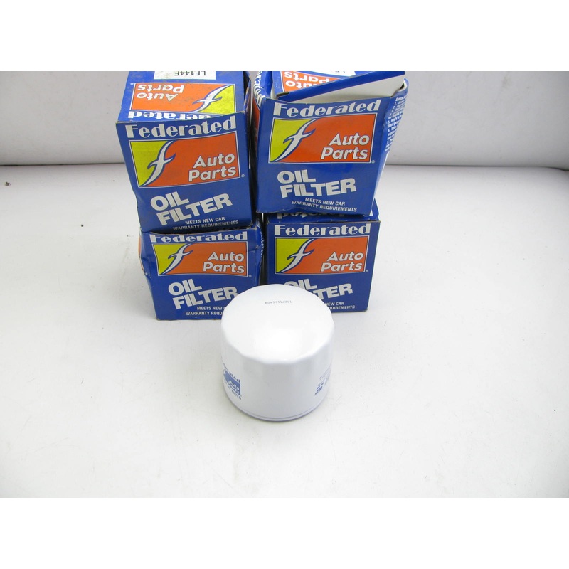 (4) Federated LF144F Engine Oil Filter Replaces PH3950 51381 L30238 PH2856A
