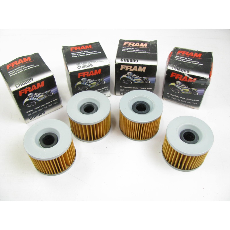 (4) Fram CH6009 Engine Oil Filter Replaces 51216 ML16809 LF571 85216 P148
