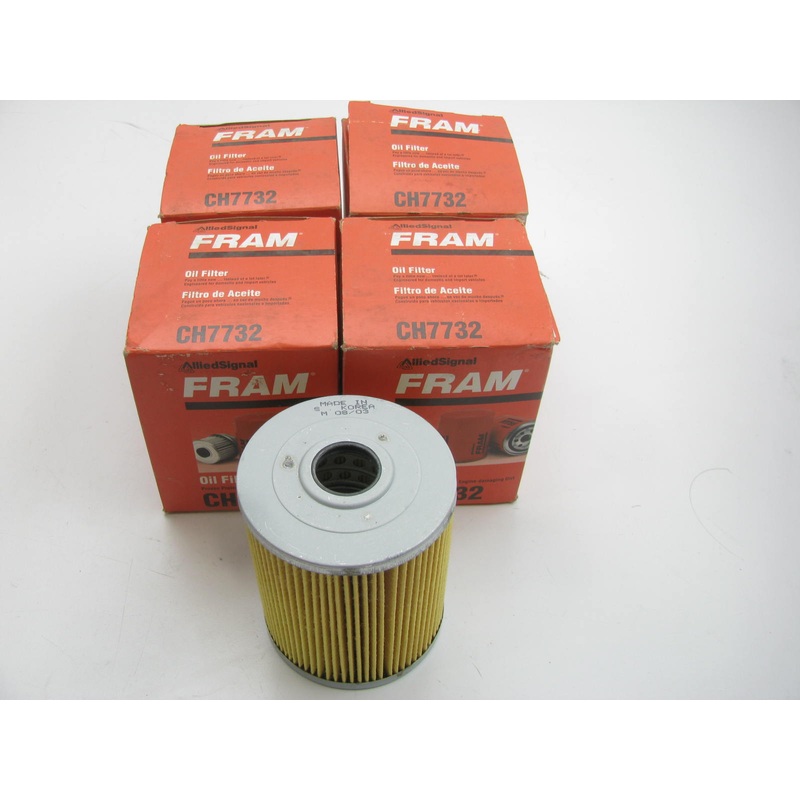 (4) Fram CH7732 Oil Filter Replaces 57170 L44798 P2902 LF114 PF2141 72184