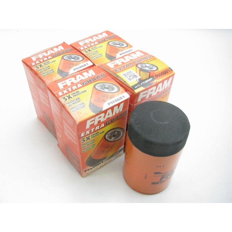 (4) Fram PH4681 Oil Filter Replaces 51088 L24466 PH561 LF387 PF2124 92088 85034