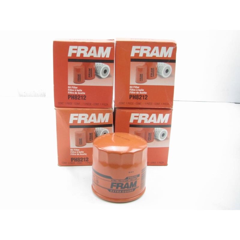 (4) Fram PH8212 Oil Filter Replaces 51378 L24484 PH903 LF462 85378 B175 PF1240