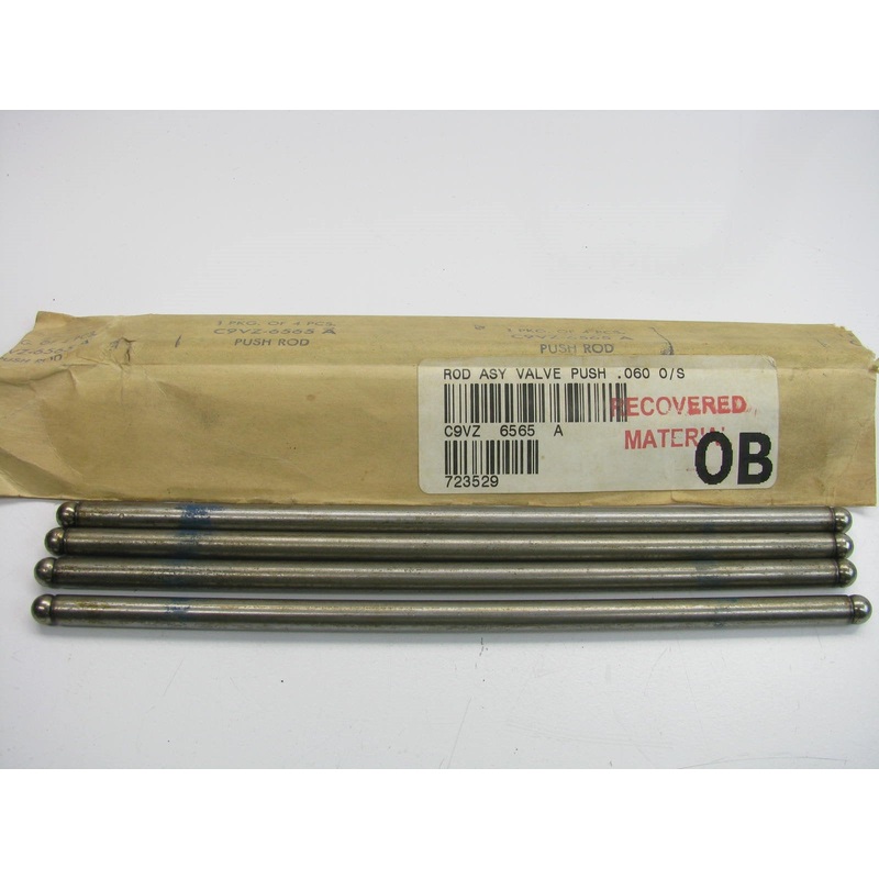 (4) Genuine OEM Ford C9VZ-6565-A Push Rods - 1970-1971 FORD 429 Big Block V8