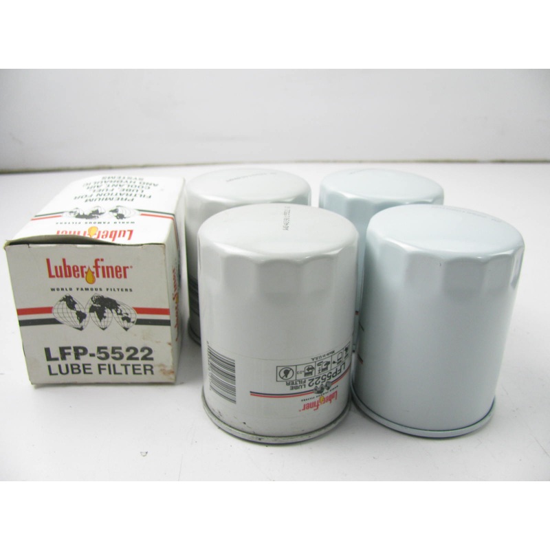 (4) Luberfiner LFP5522 Engine Oil Filter Replaces PH5046 51568 L24458 LF3536
