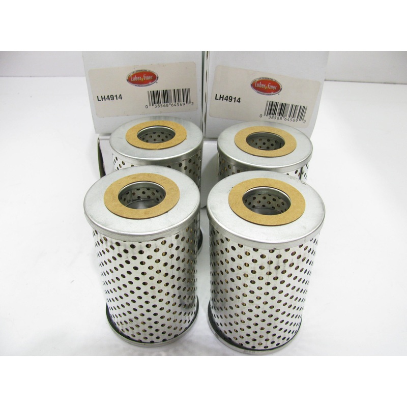 (4) Luberfiner LH4914 Hydraulic Oil Filter Replaces 51471 H20247 HF710 HF6392