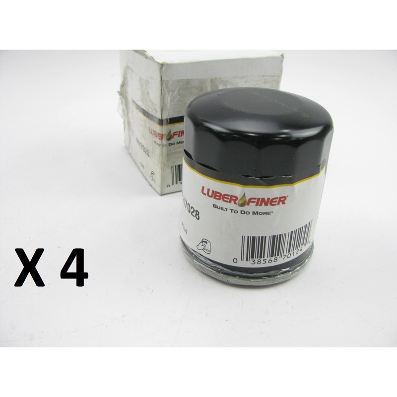 (4) Luberfiner PH7028 Engine Oil Filters - ONE PACK OF 4 FILTERS