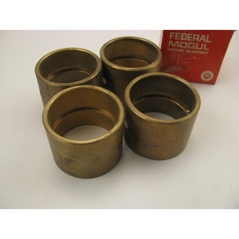 (4) Federal Mogul 1599X Piston Pin Bushings For CAT 831-L4 1246-L6 1662-L8