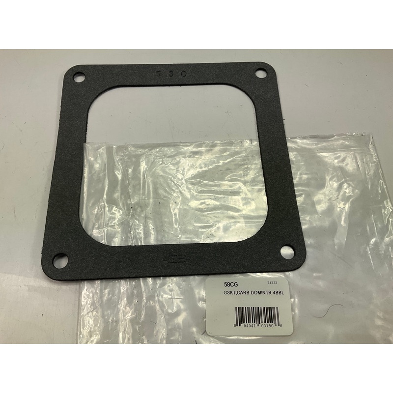 Mr. Gasket 58CG Carburetor Mounting Gasket, Open, For Holley 4500 Dominator 4BBL