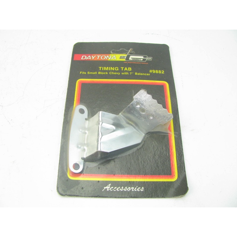 Mr Gasket 9882 Engine Timing Tab For Chevrolet SBC With 7'' Balancer