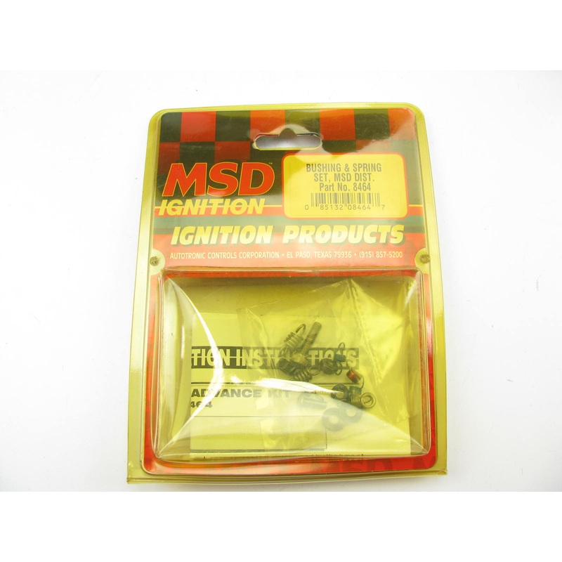 MSD 8464 Distributor Mechanical Advance Bushing & Spring Set