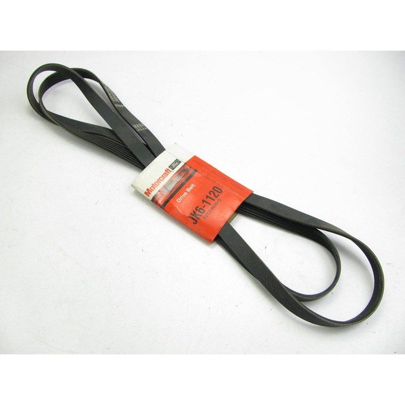 Motorcraft JK6-1120 Serpentine Belt - 0.84'' X 112.00'' - 6 Ribs