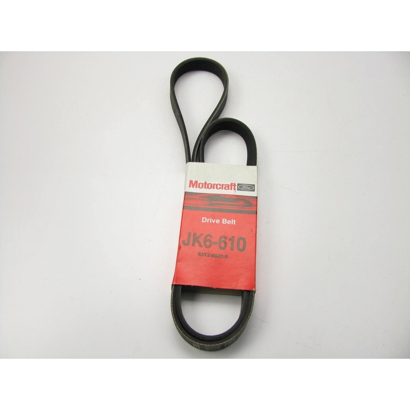 Motorcraft JK6-610 / E3TZ-8620-F Serpentine Belt - .807'' X 61.151'' - 6 Ribs