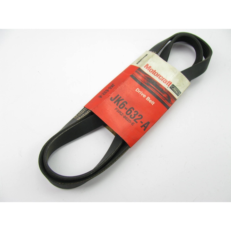 Motorcraft JK6-632-A Serpentine Belt - 0.84'' X 63.00'' - 6 Ribs