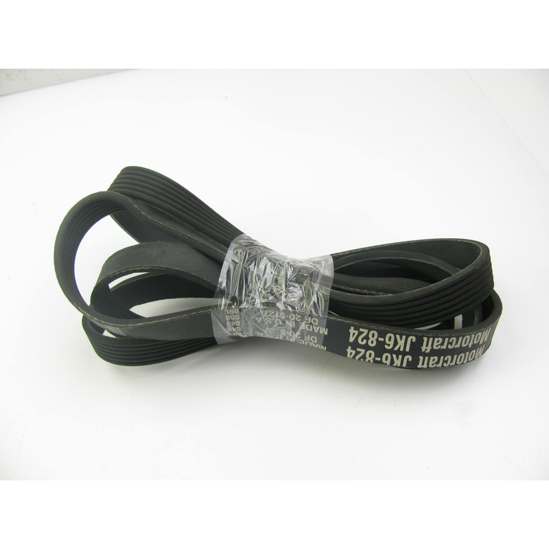 Motorcraft JK6-824 Serpentine Belt - 0.84'' X 82.50'' - 6 Ribs