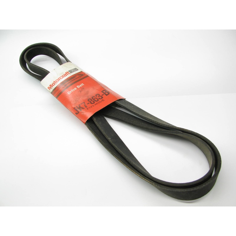 Motorcraft JK7-863-B Serpentine Belt - 0.98'' X 86.00'' - 7 Ribs