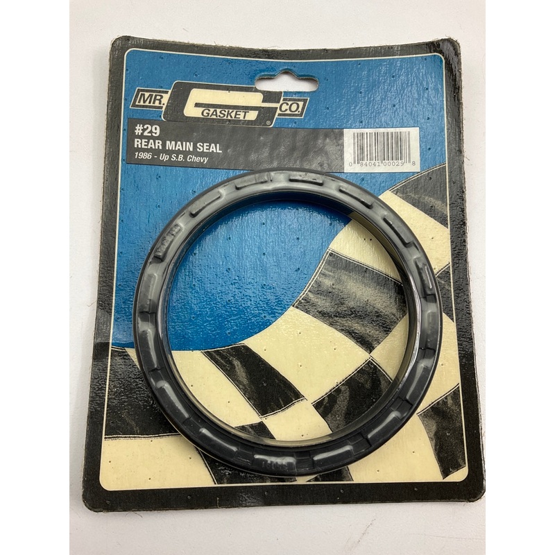 Mr Gasket #29 Rear Main Seal 1986-Up Small Block Chevy SBC