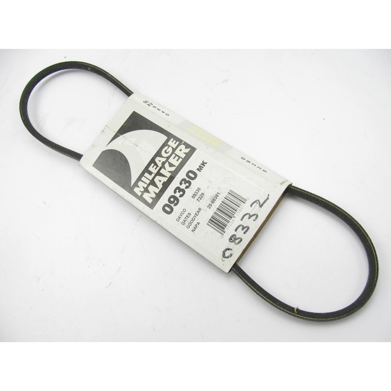 Mileage Maker 09330MK Accessory Drive Belt - 0.25'' X 33.125'' - 36 Degree