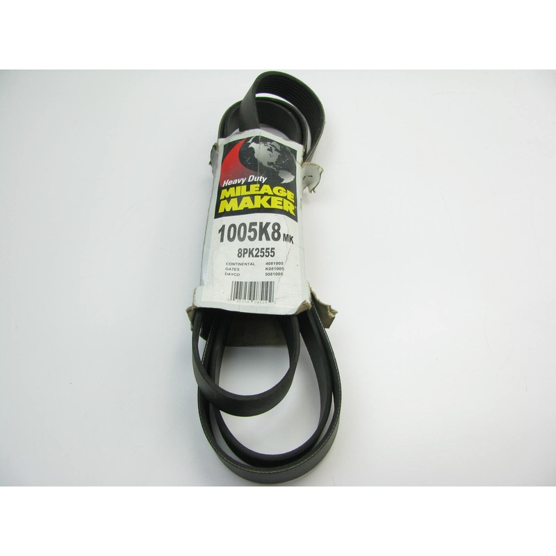Mileage Maker 1005K8 Serpentine Belt - 1.10'' X 100.5'' - 8 Ribs