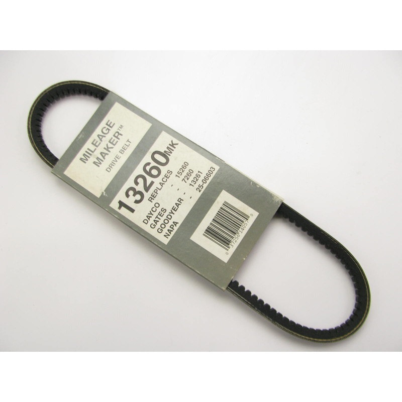 Mileage Maker 13260MK Accessory Drive Belt - 0.44'' X 26.0'' - 36 Degree