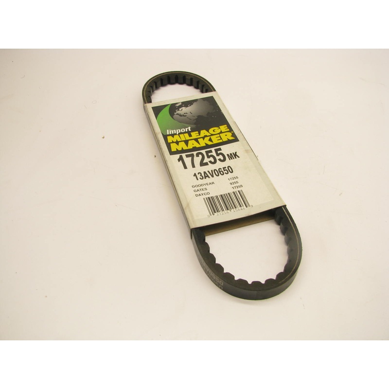 Mileage Maker 17255MK Accessory Drive Belt - 0.53'' X 25.50'' - 36 Degree