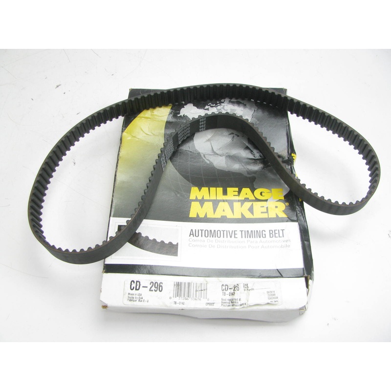 Mileage Maker CD-296 Engine Timing Belt For 1998-2015 Volkswagen 2.0L-L4