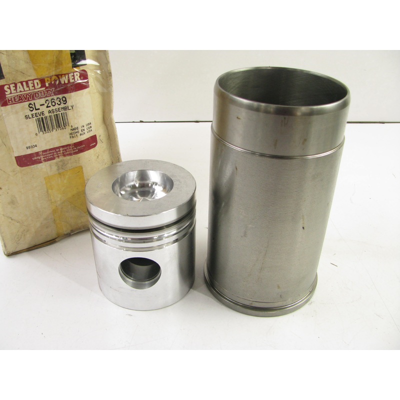 MISSING RINGS - Sealed SL2639 Engine Cylinder & Piston Kit For John Deere 446D