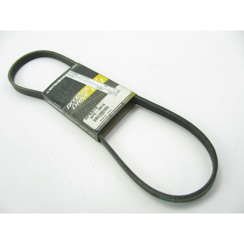Mitsuboshi 4PK870 Serpentine Belt - 0.56'' X 34.875'' - 4 Ribs