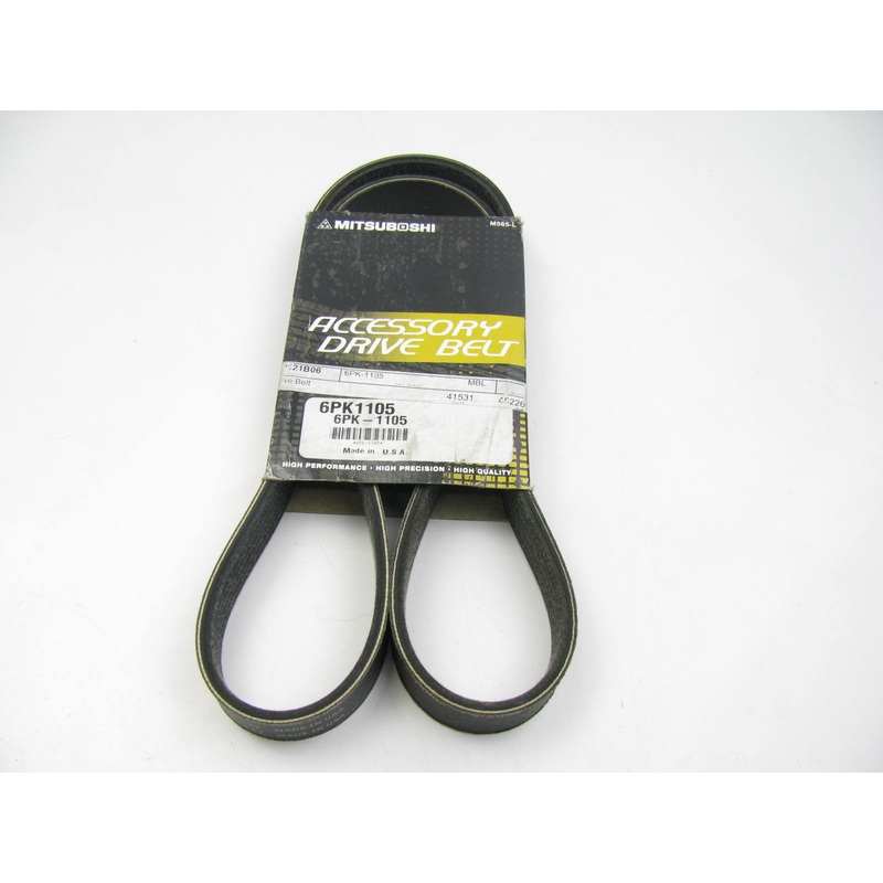 Mitsuboshi 6PK1105 Serpentine Belt - 0.84'' X 44.00'' - 6 Ribs