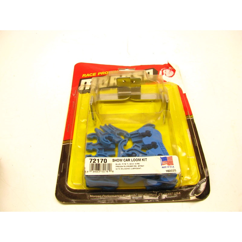 Moroso 72170 Blue Spark Plug Wire Loom Kit - for 7-9mm Wires