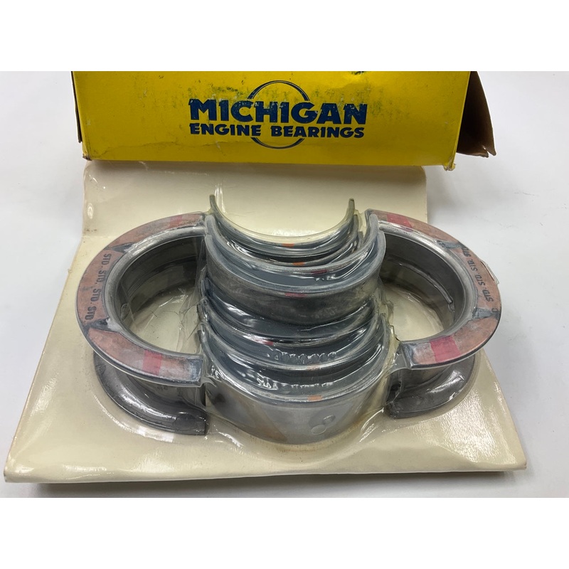 Michigan R1281K Engine Main Bearings STD 1975-90 Oldsmobile 260 307 330 350 403