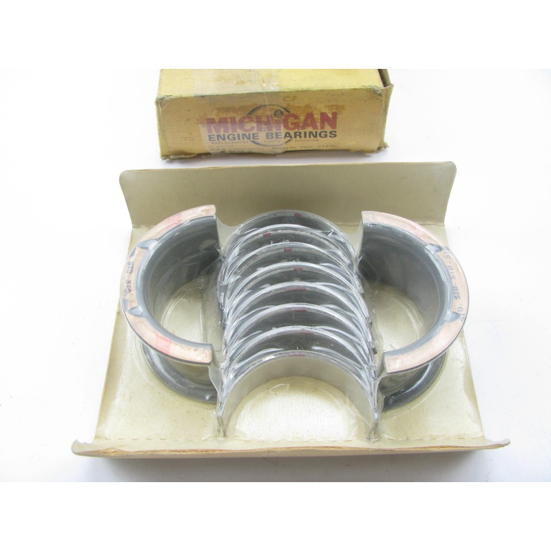 Michigan R1663P Main Bearings STD 1967-91 Chevrolet 262 267 302 305 307 327 350