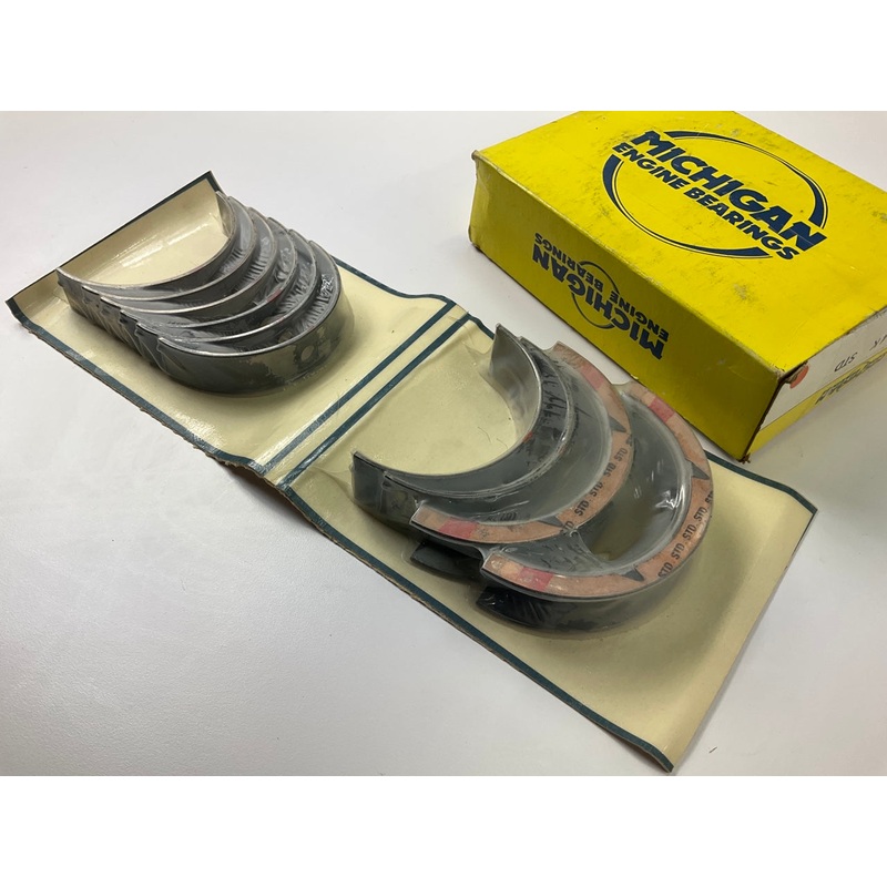 Michigan R1664K Engine Main Bearings - Standard 1967-1976 Buick 400 430 455 V8
