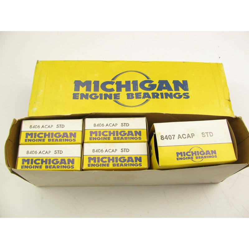 Michigan R1966P Engine Main Bearings - Standard 1968-1995 Ford 370 429 460