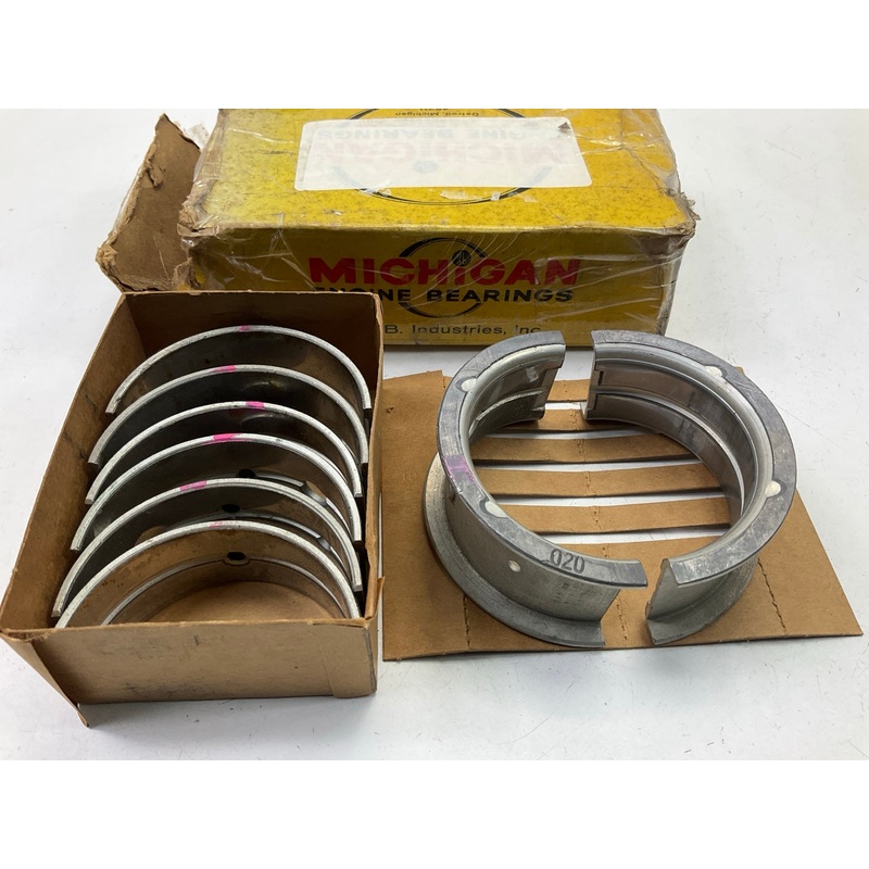 Michigan R752-020 Engine Main Bearings .020'' 1948-1953 Chevrolet 216 235-L6