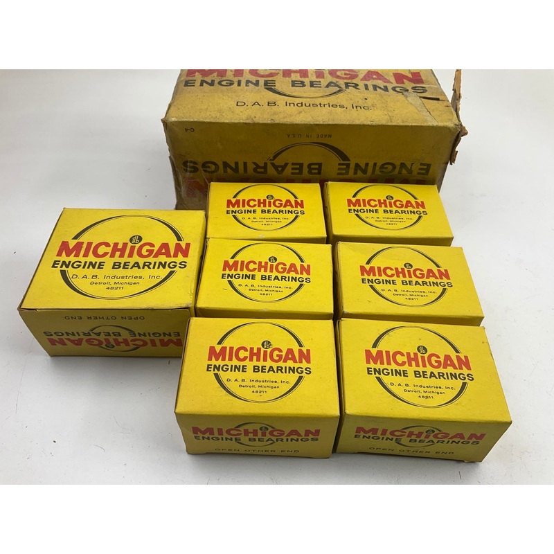 Michigan R896P Engine Main Bearings STD IHC RD372 RD406 RD450 RD501