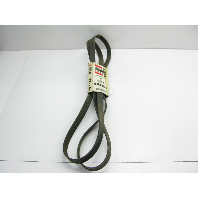 Mighty 6K1105 Serpentine Belt - 0.84'' X 111.00'' - 6 Ribs
