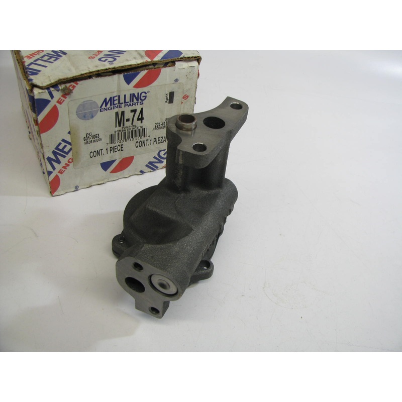 Melling M-74 Standard Volume Engine Oil Pump - 1965-1996 Ford 240 300-L6