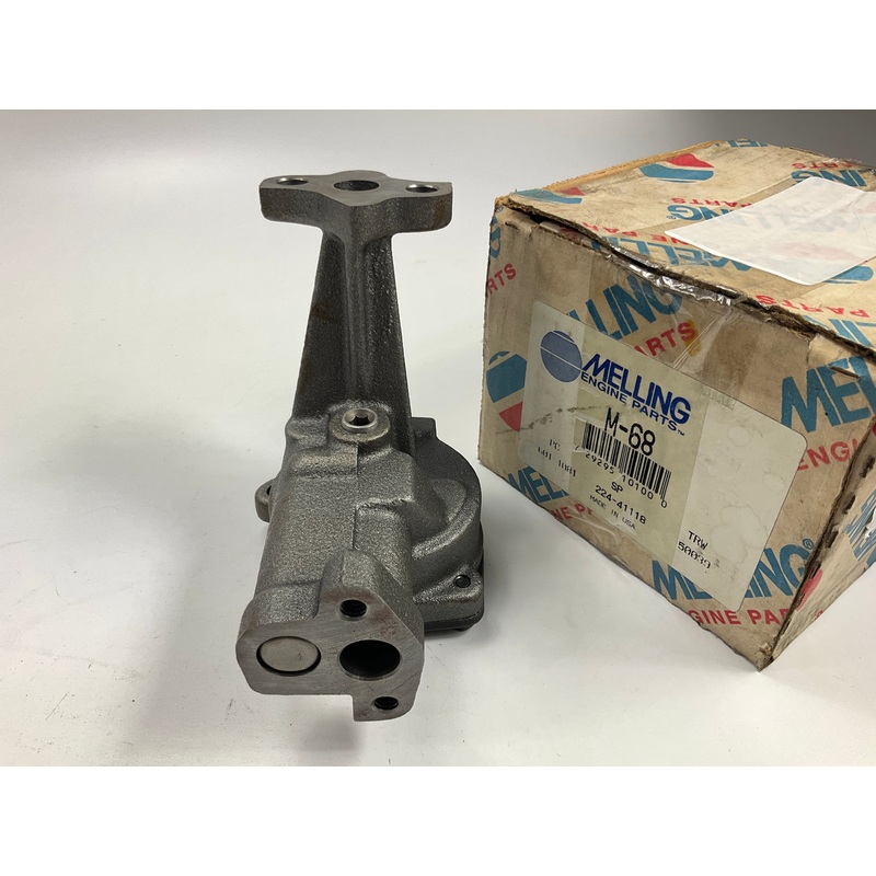 Melling M68 Engine Oil Pump - Small Block Ford SBF, Standard Volume & Pressure