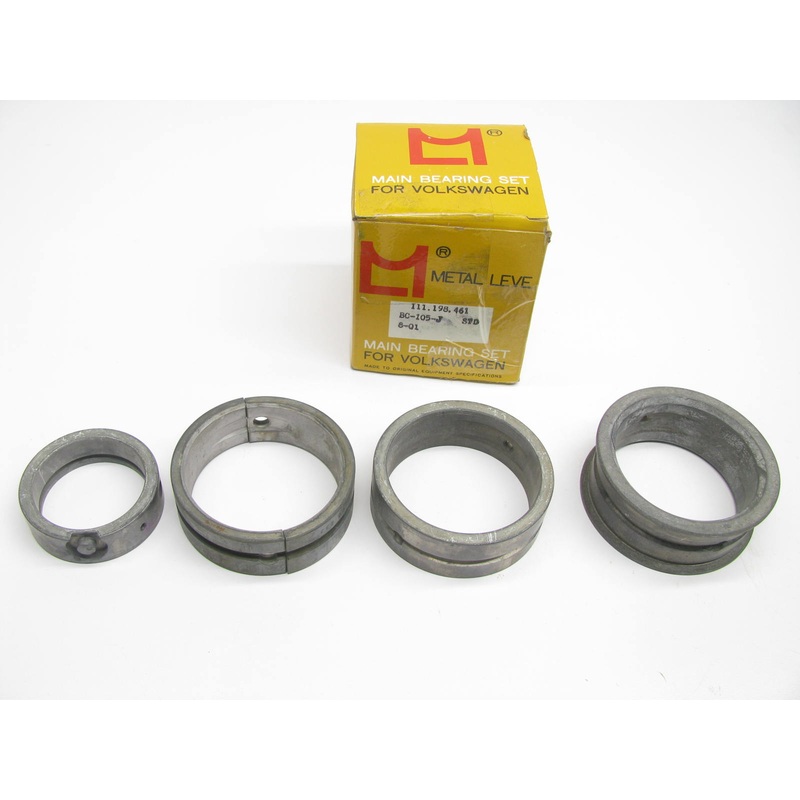 Metal Leve BC-105-J Engine Main Bearings STD For 1960-79 VW 1.2L 1.6L 1.7L 1.8L