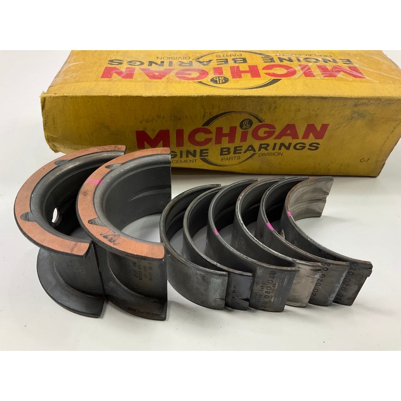 Michigan 1155P-020 Engine Main Bearings .020'' For 1962-1976 Jeep AMC 230-L6