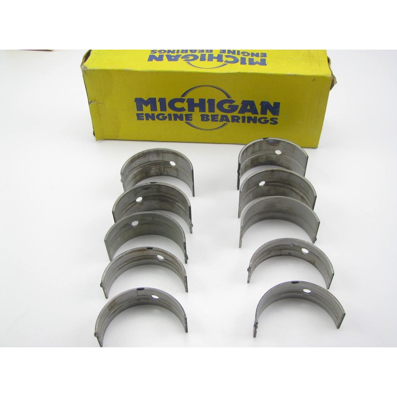 Michigan 1180K010 Engine Main Bearings .010'' for Perkins 192 203