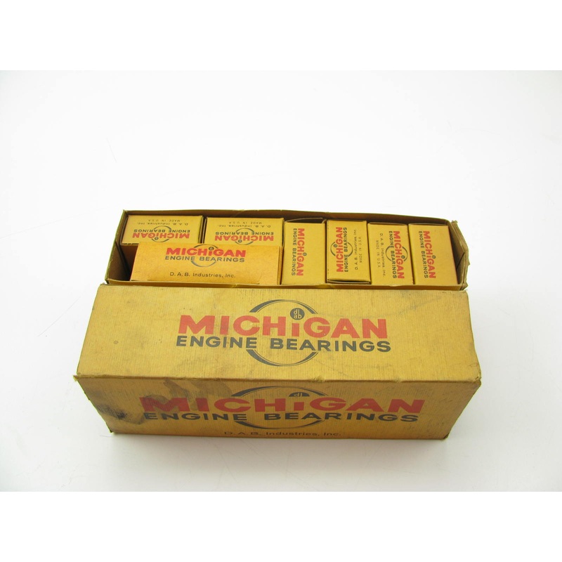 Michigan 1300P Engine Main Bearings - Standard 1965-1974 Ford 240 300