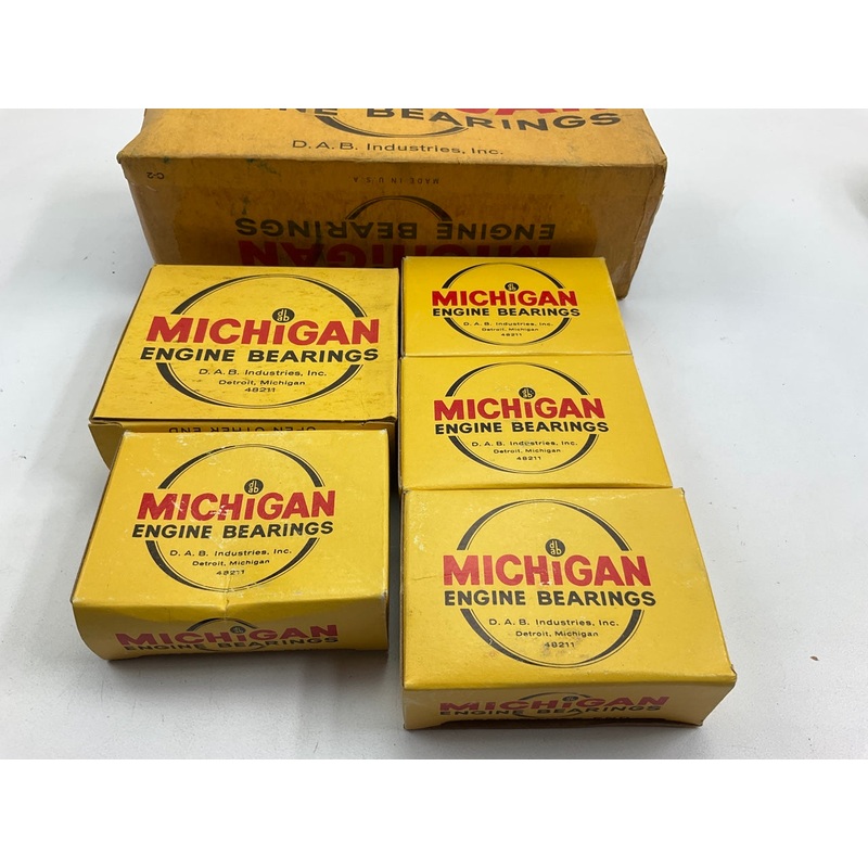 Michigan 1418K Engine Main Bearings - Standard 1966-1980 Buick 340 350-V8