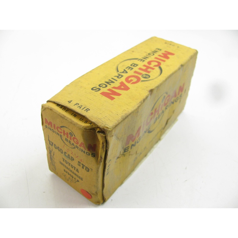 Michigan 17040CAP STD Size Rod Bearings Set For Toyota 2R, 12J, 4R, 12R