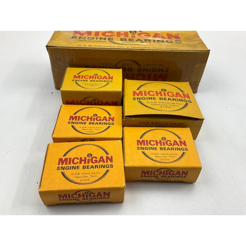 Michigan 1923P010 Engine Main Bearings .010'' For 1957-1973 273 277 318 340-V8